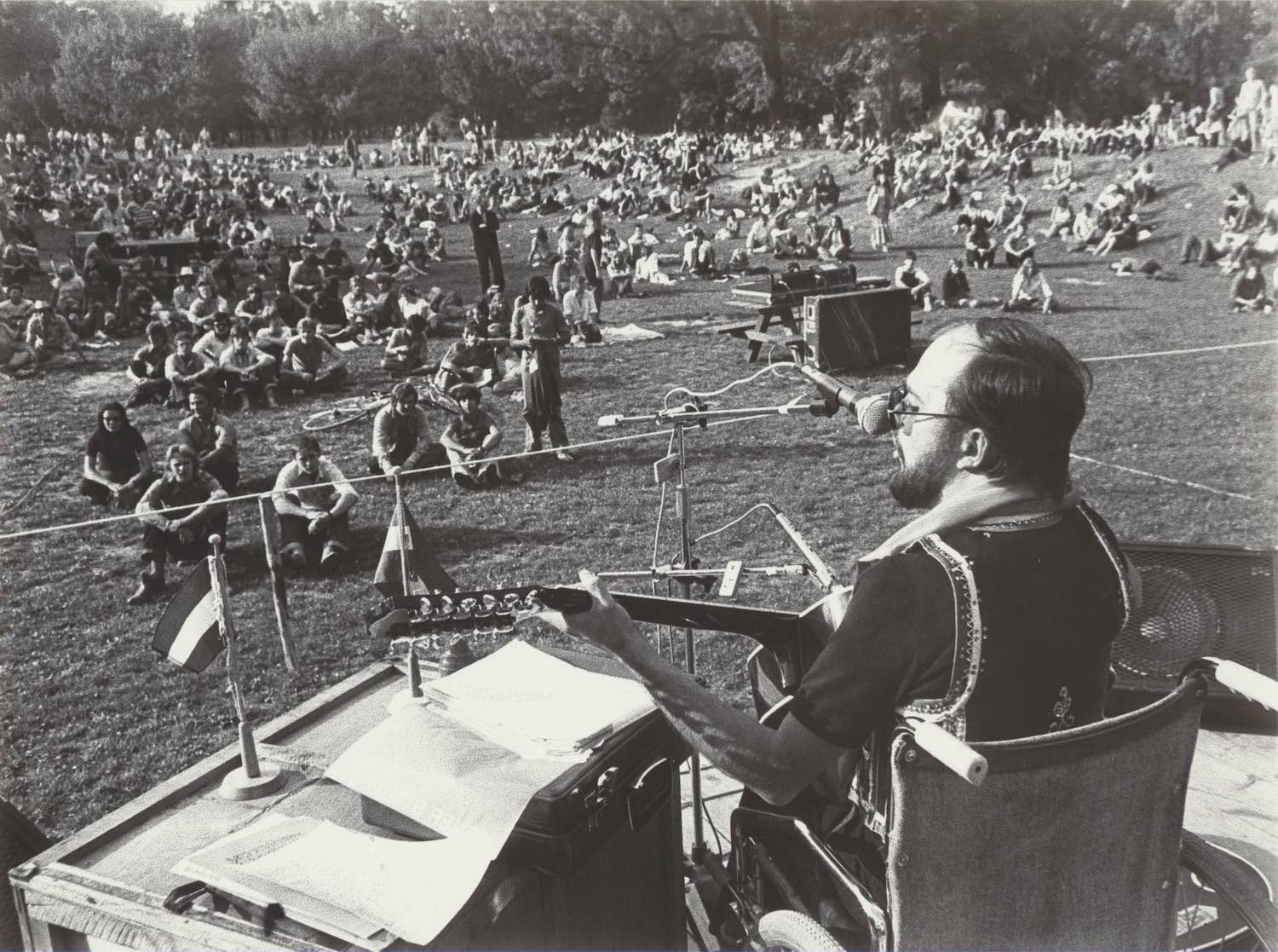 Sigi Maron am Volksstimmefest im Jahr 1979
