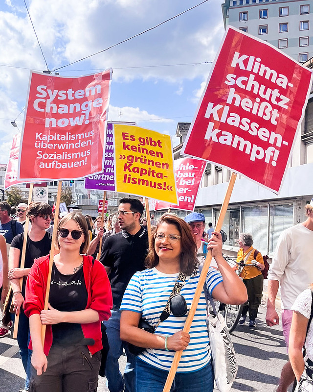 Sackgasse Grüner Kapitalismus - Mit der KPÖ gegen die Klimakrise